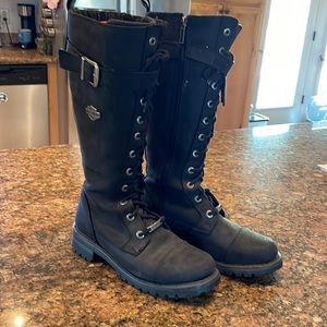 Harley Davidson knee high boot lornell